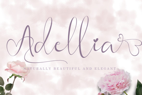 Adellia: A Charming and Elegant Script Font for Web Design