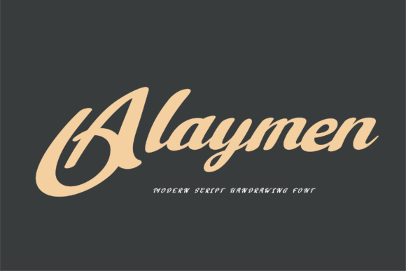 Alaymen: A Handwritten Font for Editorial Charm