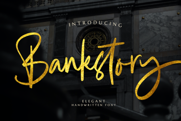 Bankstory: A Handwritten Font for Memorable Campaigns