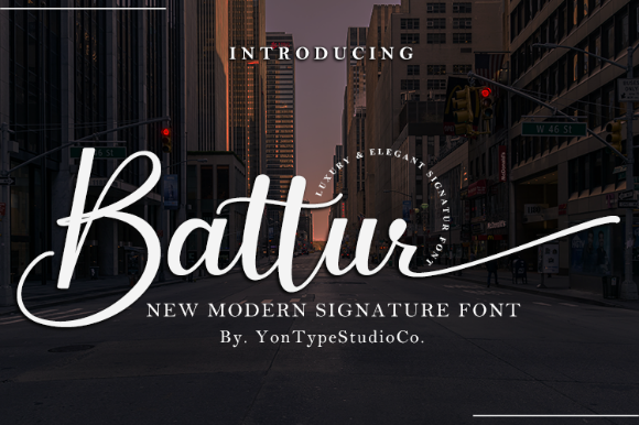 Battur: The Perfect Handwritten Font for Craft and Design