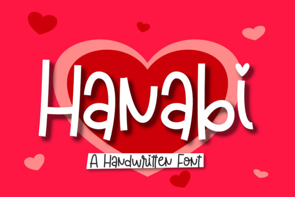 Discovering Hanabi: A Joyful Handwritten Font for Your Publications