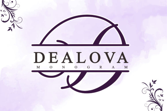 Enhance Your Brand with Dealova Monogram Font