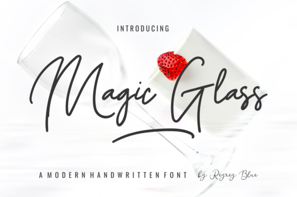 Enhance Your Brand with Magic Glass Font