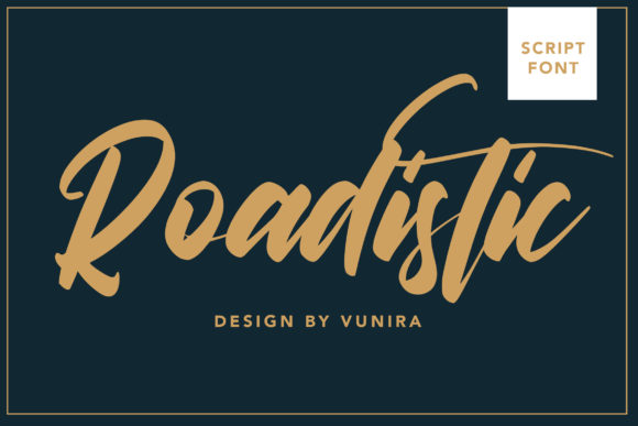 Enhance Your Brand with Roadistic: A Timeless Handwritten Font
