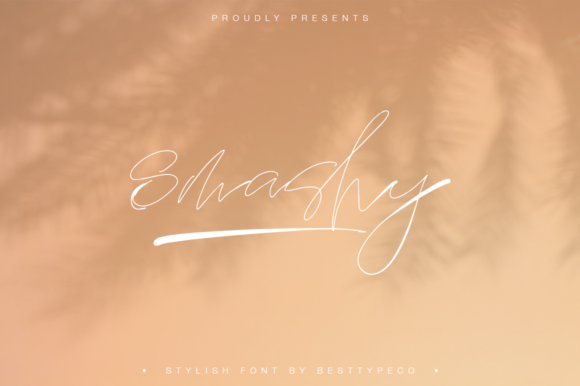 Enhance Your Brand with Smashy: A Charming Script Font