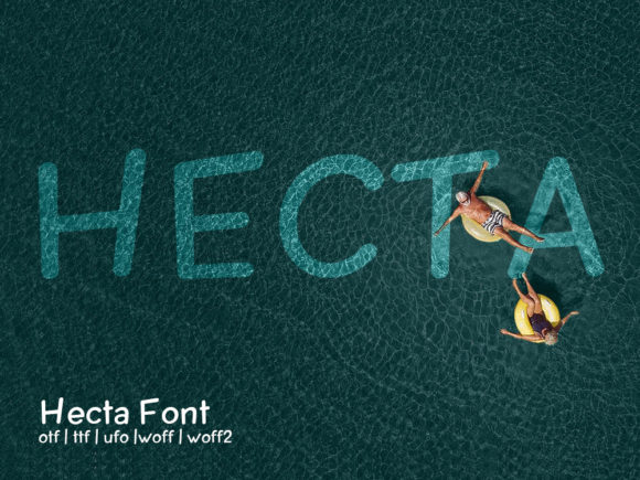 Hecta: A Handwritten Font for Crafters and Creators