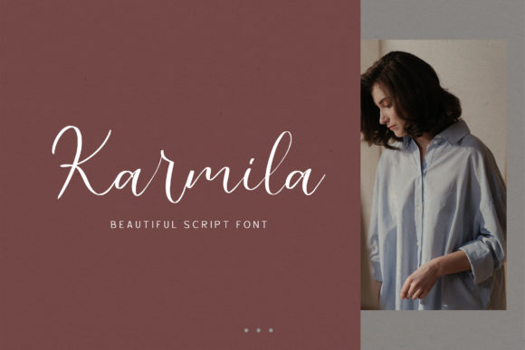 Karmila: A Script Font for Elegant Web Design