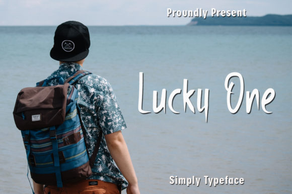 Lucky One: A Handwritten Font for Creative Web Design