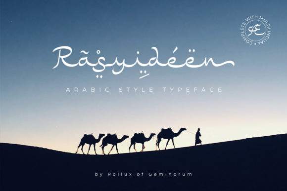 Rasyideen: A Handwritten Font for Elegant Editorial Design