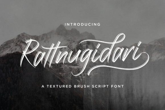 Rattnugidari: An Elegant Script Font for Editorial Design