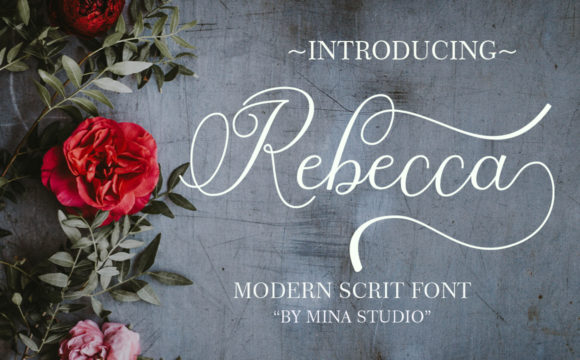Rebecca: A Delicate and Elegant Handwritten Font for Creative Projects