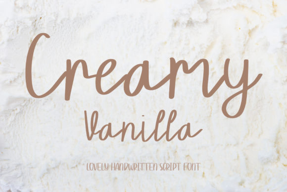 Review: Creamy Vanilla - A Versatile Script Font for Elegant Branding