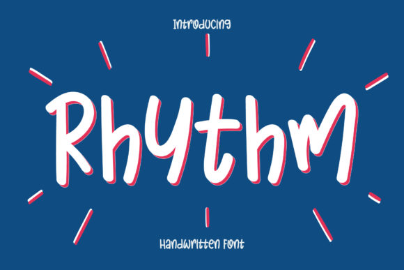 Rhythm: A Handwritten Font for Creative Web Design