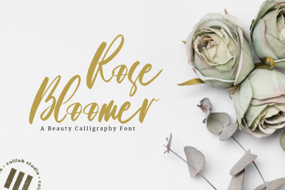 Roses Bloomer: A Script Font with Elegance