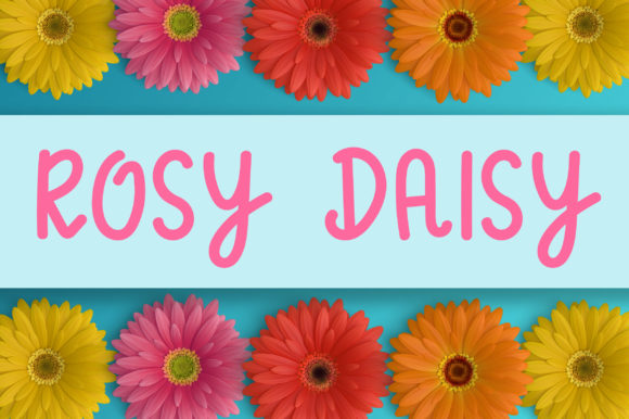 Rosy Daisy: A Handwritten Font for Creative Web Design