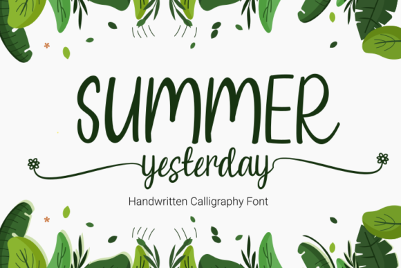 Summer Yesterday: A Font for Memorable Campaigns