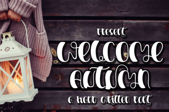 Welcome Autumn: A Handwritten Font for Creative Web Design