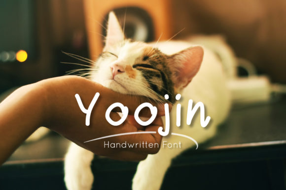 Yoojin: A Handwritten Font for Engaging Visuals